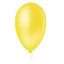 BALÃO PIC PIC LISO 7.0 AMARELO C / 50