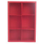 CAIXA PACBOX 6 DIVISOES 12X8X3,5 VERMELHO