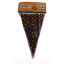 CONE TRUFADO CASQ SORVETE MARROM 10,5X16CM C / 50