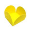 FORMINHA CANDY 4 PETALAS AMARELO VIVO C /  50 UN