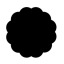 FUNDO CHAPADO CURIFEST PRETO Nº07 C / 100