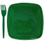KIT FESTA VERDE ESCURO TRIK TRIK C / 10UND